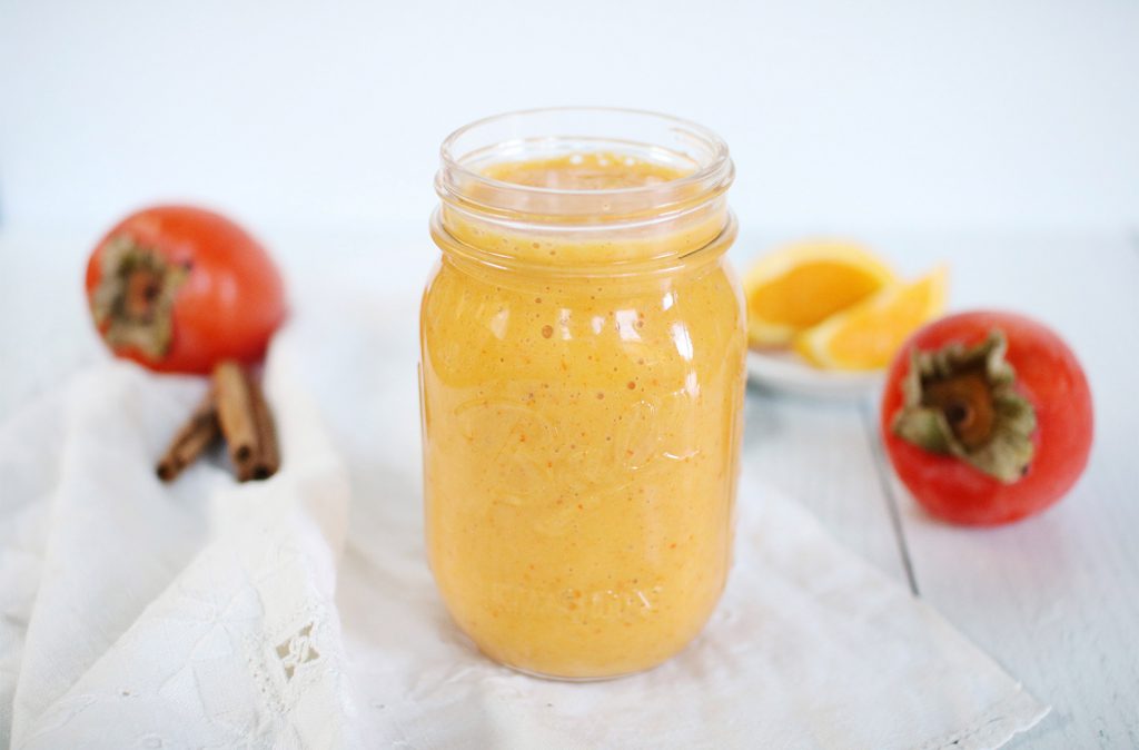 Persimmon-Orange Smoothie